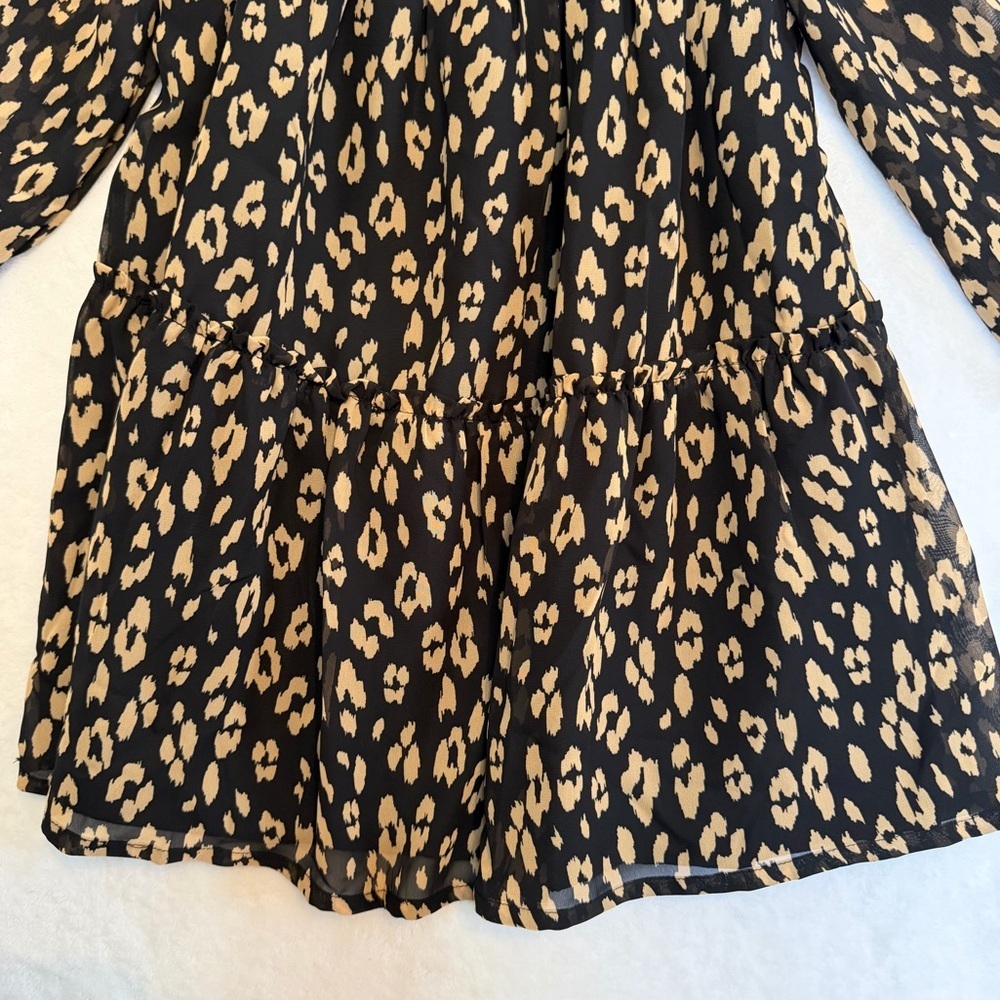 Carter's Size 5T Black and Gold Patterned Kids Dress - Picture 3 of 15